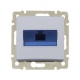 770244 Valena zásuvka RJ45, Cat. 6, STP, hliník