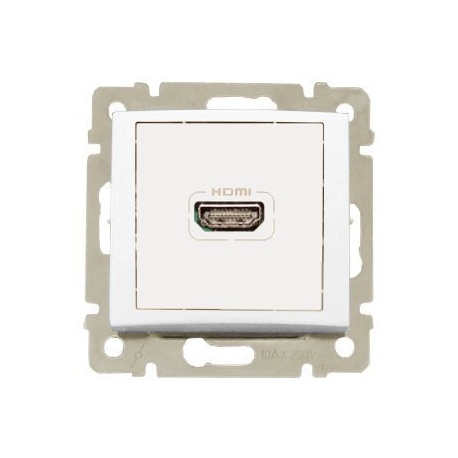 770085 Valena zásuvka HDMI, biely