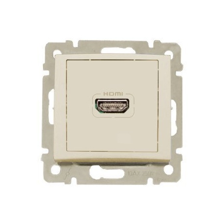 774185 Valena zásuvka HDMI, béžová