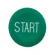 Hmatník so symbolom "START", zelený