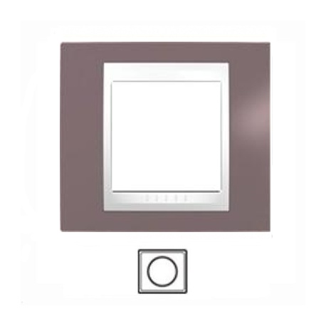 1-rámik, hnedoružová/biela, MGU6.002.874
