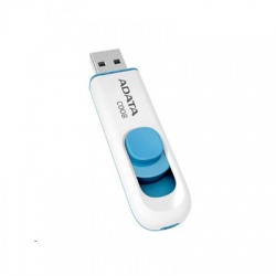 16GB USB kľúč, bielo-modrý