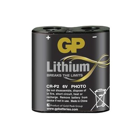 CR P2 lítiová batéria