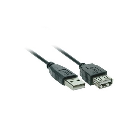 USB 2.0 A konektor - USB 2.0 A zdierka, 5m