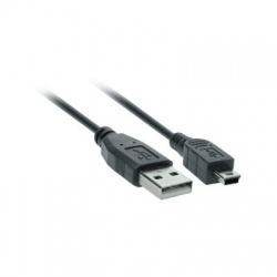 USB 2.0 A konektor - USB B mini5 konektor, 1m