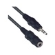 Audio kábel, JACK 3,5mm konektor - JACK 3,5mm vidlica, 2m