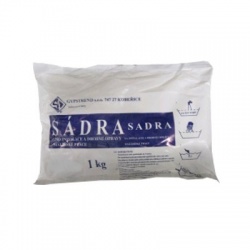 Sádra 1kg, sivá