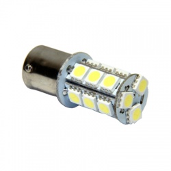 LED100W A-LED 12-24V (P21W) Ba15s číra 18xSMD