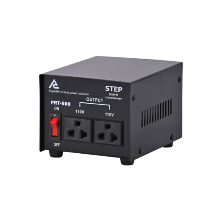 Menič napätia 500W, 230/110V. 2 zásuvky