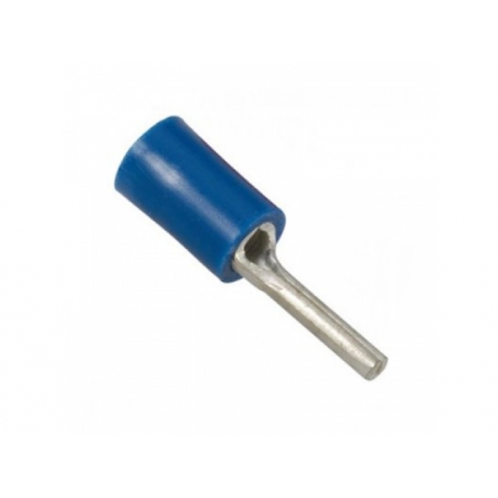 2,5-4mm2, lisovací kolík izolovaný, modrý