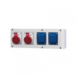 Zás.rozvodnica 1x32A+1x16A+2x230V 5-pólová