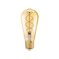 Vintage 1906 CL EDISON GOLD 5W/820 E27, LED žiarovka