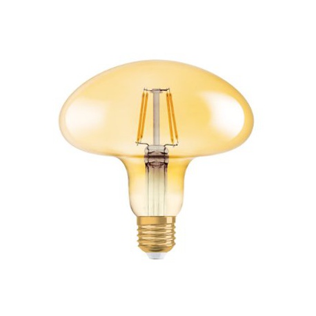 Vintage 1906 CL MUSHROOM FIL GOLD 4,5W/825 E27, LED žiarovka