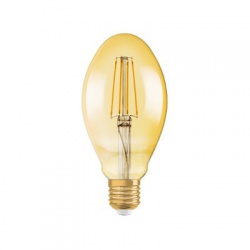 Vintage 1906 CL OVAL FIL GOLD 4,5W/825 E27, LED žiarovka