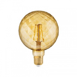 Vintage 1906 CL PINECONE FIL GOLD 4,5W/825 E27, LED žiarovka