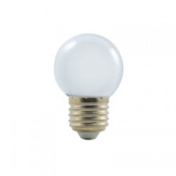 LQ SMD E27 1W, LED žiarovka, biela