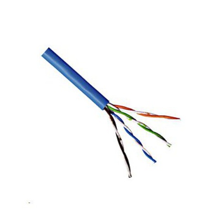 UTP kábel 4x2xAWG24 Cat.5e, PVC plášť, modrý