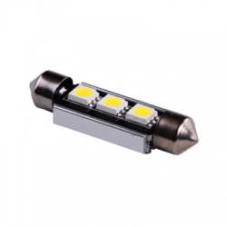 LED419W A-LED 12V (C10W) SV10x41 číra 3XLED5050 CANBUS