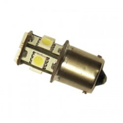 LED105W A-LED 12V (R5W) Ba15s číra 8xSUPER