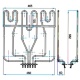 Alba 3x670W dolné ohrievacie teleso