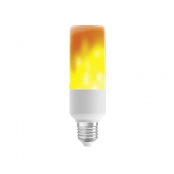 LED STAR STICK 0,5 W / 1500K E27 LED žiarovka s efektom plameňa
