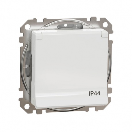 SDD211014 zásuvka IP44, biela