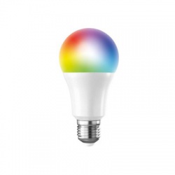 LED SMART WIFI žiarovka, klasický tvar, 15W, E27, RGB