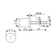 LED 10mm, 50mcd, 2,1V/20mA, žltá