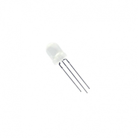 LED 8mm, 2V/20mA, červená/zelená, 80/50mcd