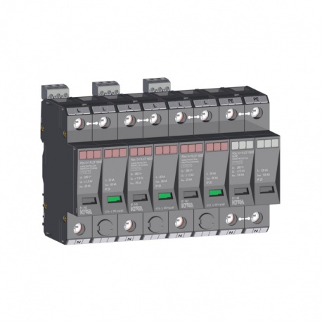 POm I 3+1 R LCF 100/25 280V/25kA B+C+D, prepäťová ochrana
