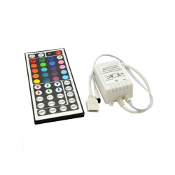 LED IR RGB controller DC12V 3x2A+44 bezdrôtový set