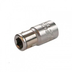 Adaptér 1/2 "vstup na 8mm, 5/16" bity s poistným vonkajším krúžkom