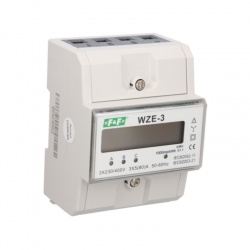 WZE-3 MID, 80A, 3-fázový, digitálny elektromer s certifikáciou