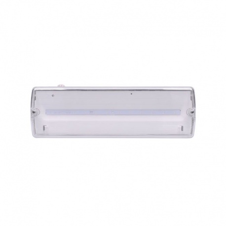 3,2W, 3h, IP65 LED núdzové svietidlo, testovacie tlačidlo