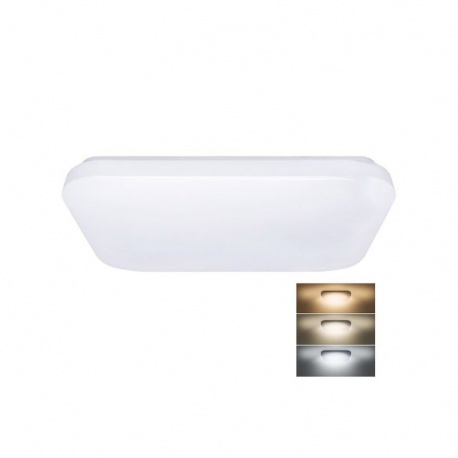 PLAIN LED svietidlo, 24W, IP20, 1920lm, 3000/4000/6000K, 38cm, štvorcové DOPREDAJ!