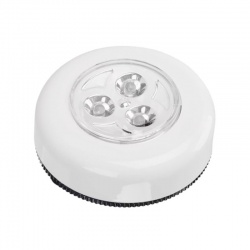 LED dotykové orientačné svietidlo 1xLED/2W/4,5V biela