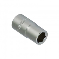 Hlavica whirlpower® 16121-11, 13.0 mm, 1/4", Cr-V, 6point, krátka