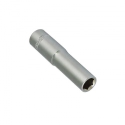 Hlavica whirlpower® 16121-11, 10.0 mm, 1/4", Cr-V, 6point, predĺžená