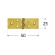 Z 50 Záves stavebný 50x25x1,5 mm