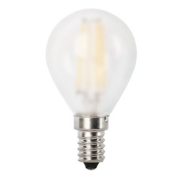 Filament-LED, E14, 4W, teplá biela, LED žiarovka