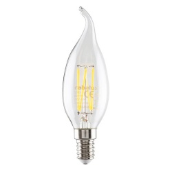 Filament-LED, E14, 4,2W, neutrálna biela, LED žiarovka