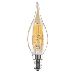 Filament-LED, E14, 4,2W, neutrálna biela, LED žiarovka