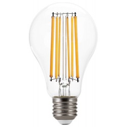 Filament-LED, E27, 12W, teplá biela, LED žiarovka