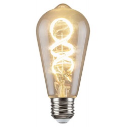 Filament-LED, E27, 4W, teplá biela, WIFI LED žiarovka