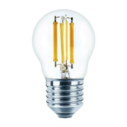 Filament-LED, E27, 6W, neutrálna biela, LED žiarovka