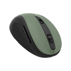 MW-400 V2 bezdrôtová myš, ergonická, zelená / čierna