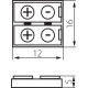 CONNECTOR 8 konektor na LED pás - DOPREDAJ!!!