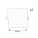 Shaun 2, 6W LED panel, štvorcové, teplá biela, biela