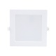 Shaun 2, 12W LED panel, štvorcové, teplá biela, biela