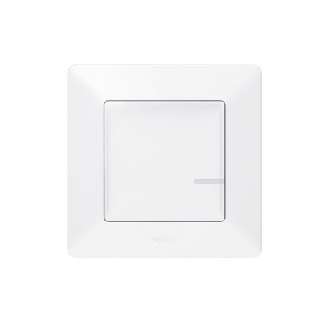 752185 Spínač bezdrôtový smart 1-násobný s Netatmom, 3V, biely